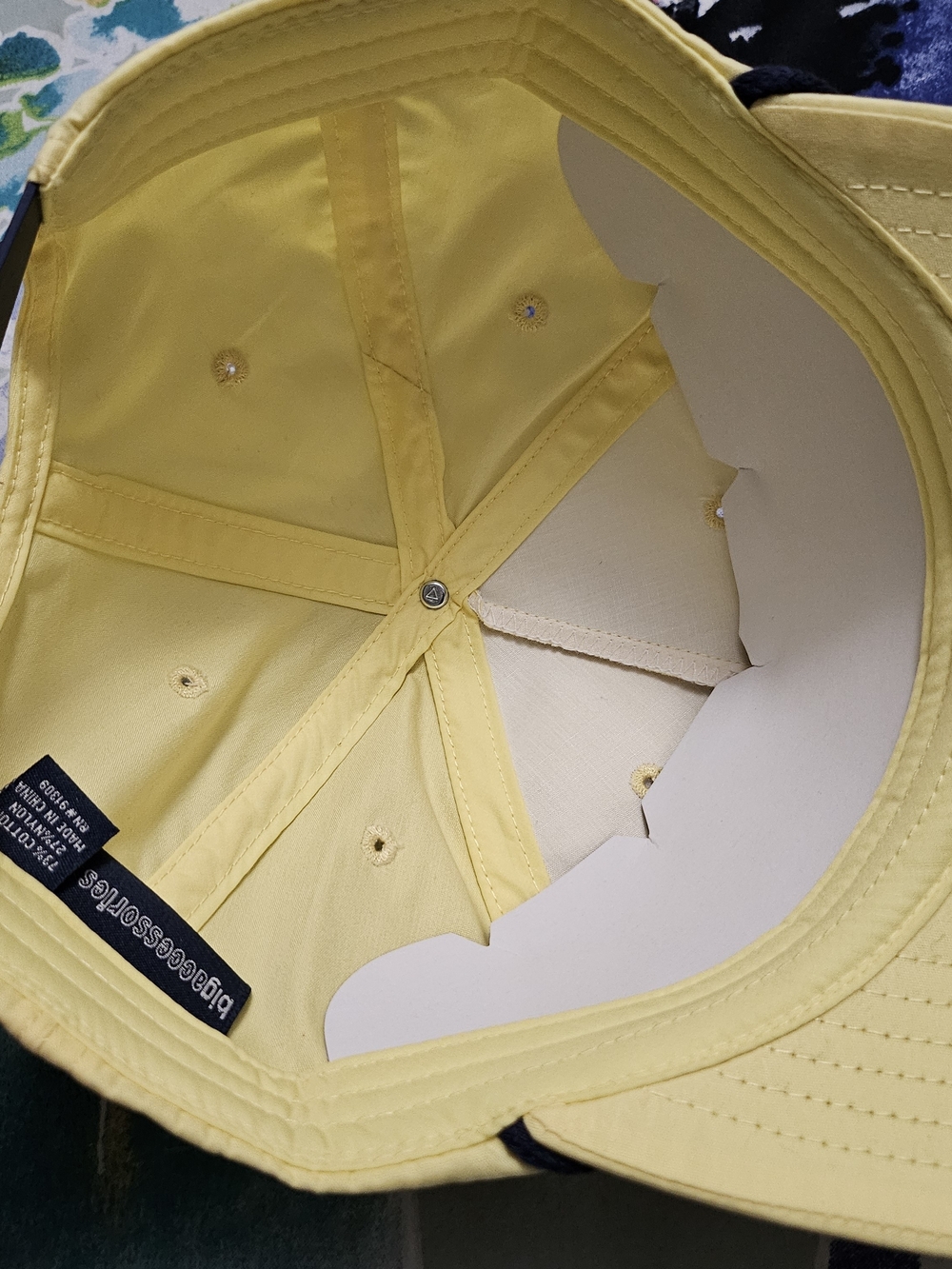 Yellow Rope-Front Cap - Picture 3 of 7